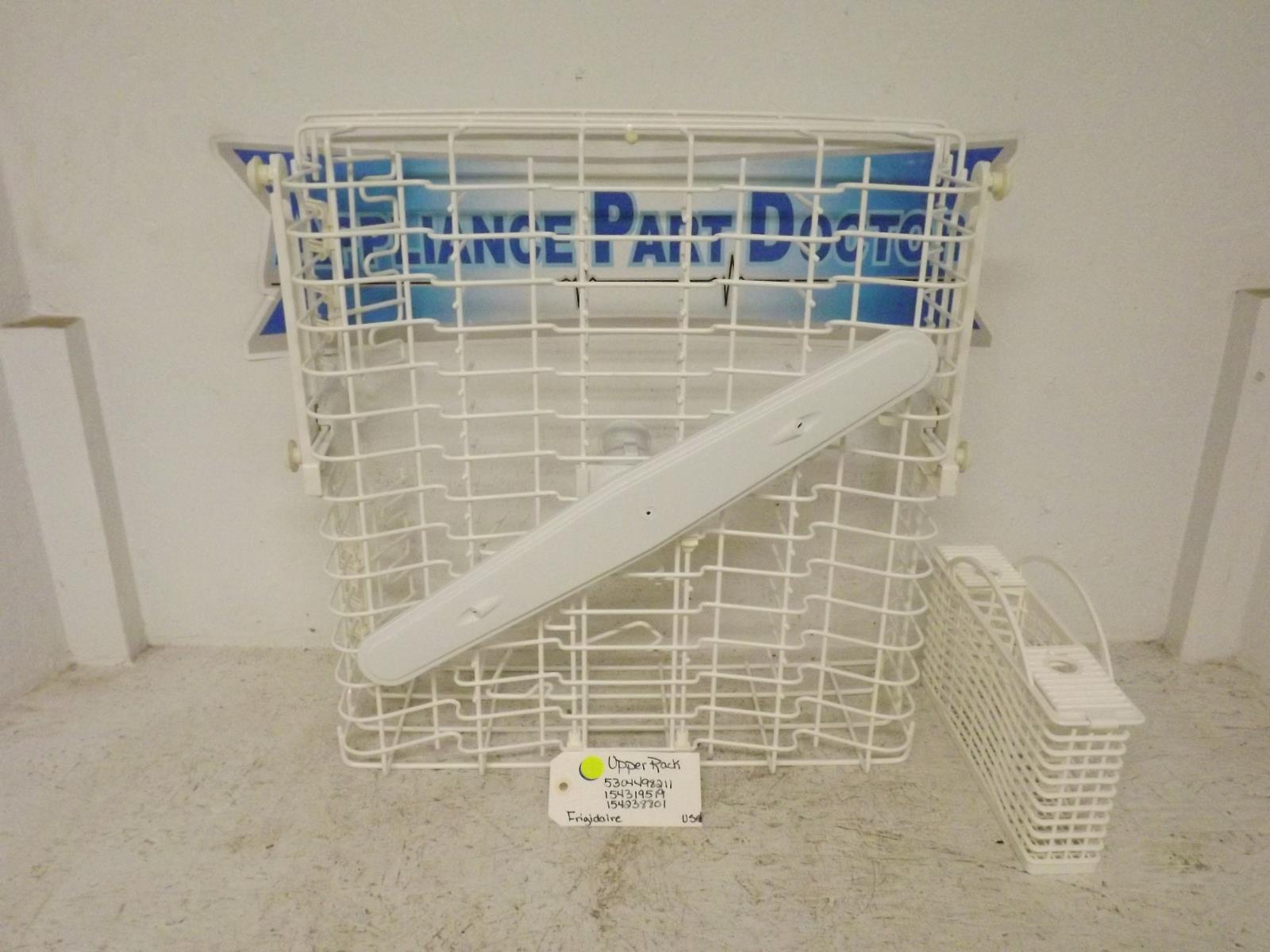 Frigidaire Dishwasher 5304498211 154319519 154238801 Upper Rack Used Frigidaire Dishwasher 5304498211 154319519 154238801 Upper Rack Used